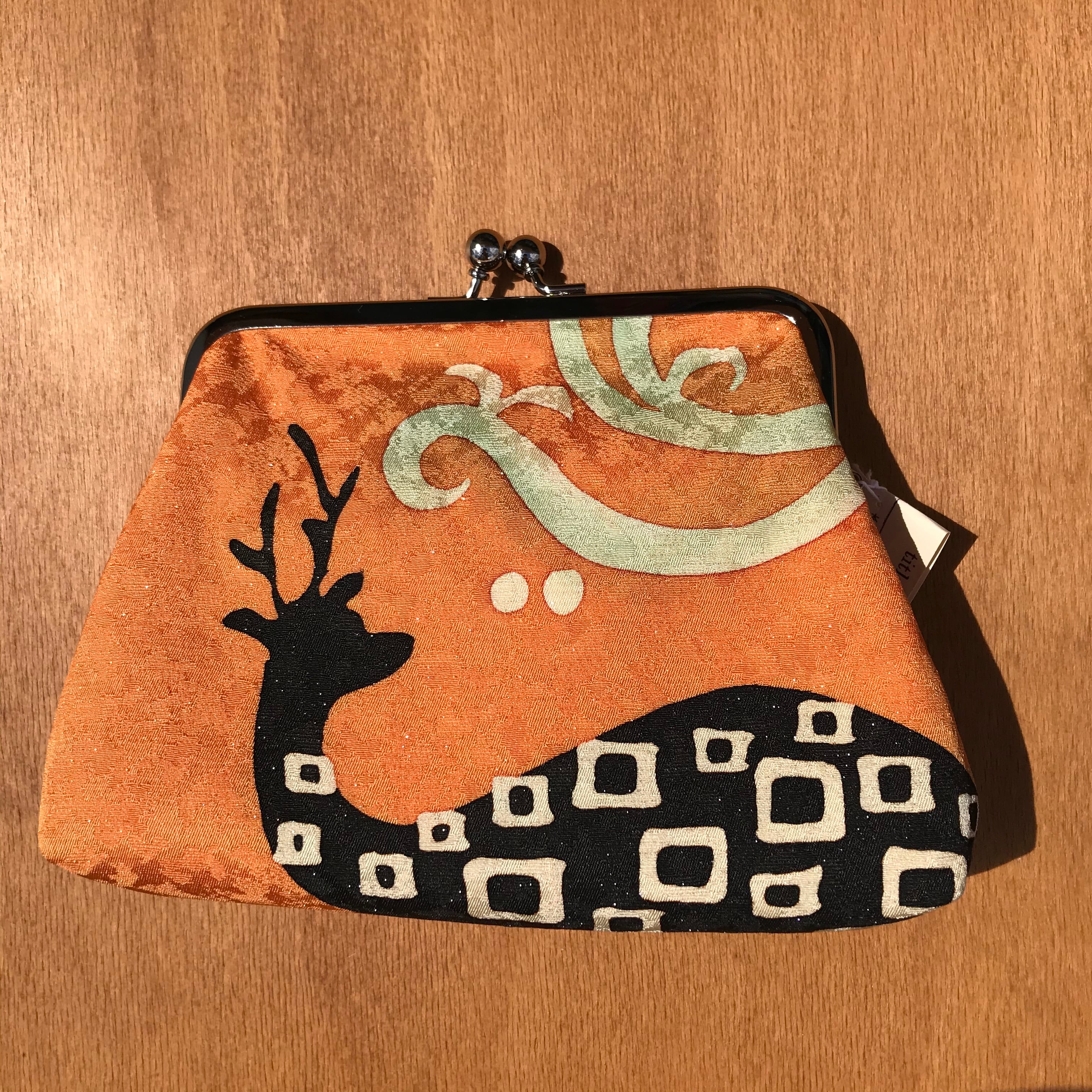 ち江す 正絹半幅帯 ろうけつ染め 夢のあと