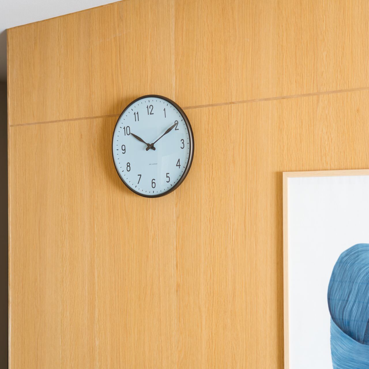 750台限定】Wall Clock 210 / STATION ROYAL BLUE / ウォールクロック