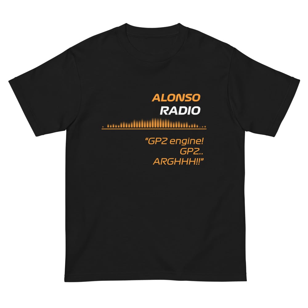 ALO】無線メッセージTシャツ -GP2 engine- Type1 | モーター天国