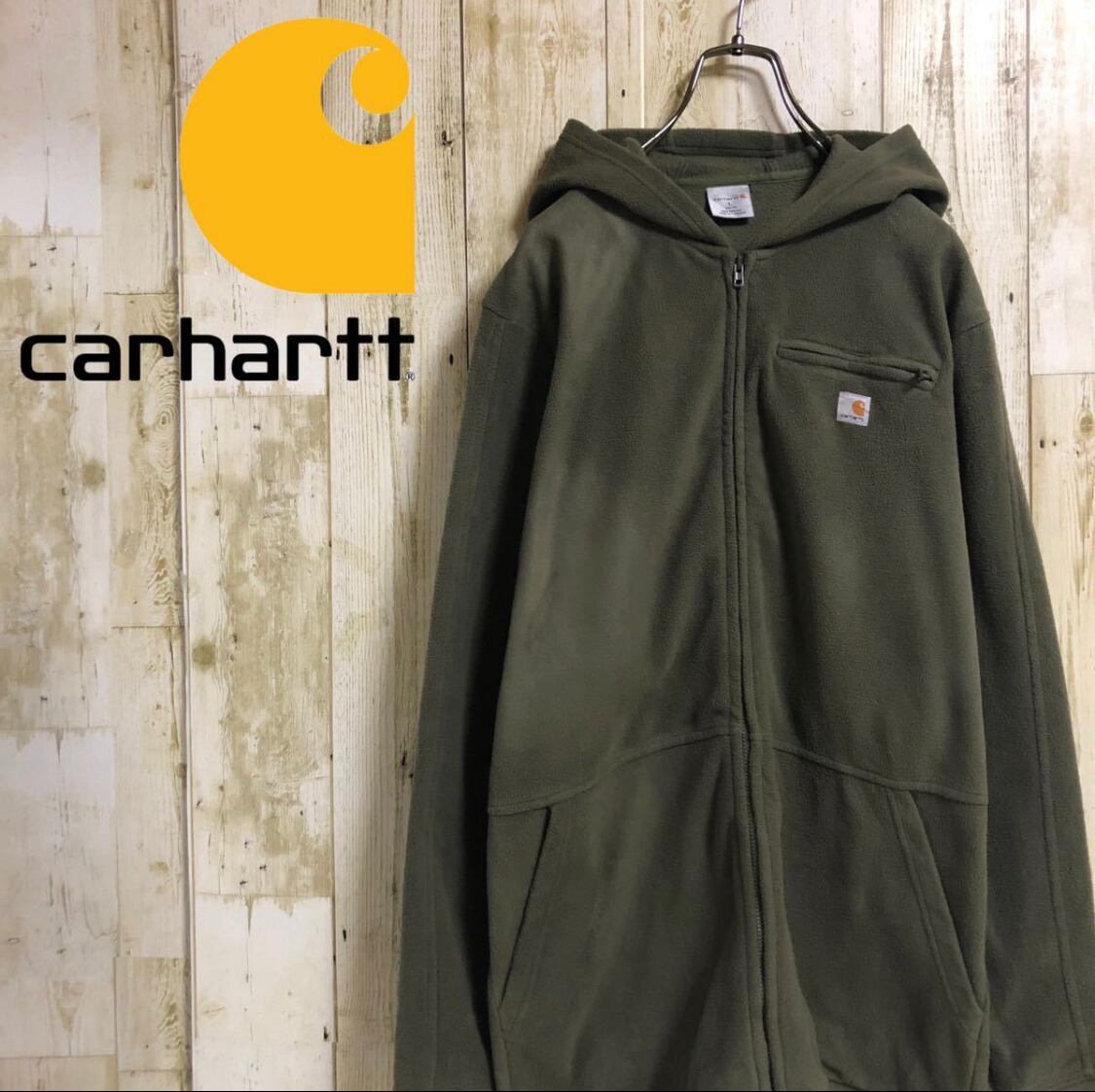 carhartt カーハート エンブレムタグ ネームタグ 胸ポケット ジップ