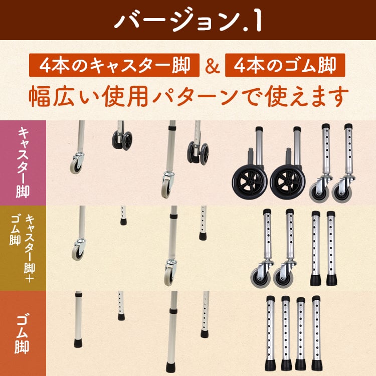 介護の専門家監修] 歩行器 介護 室内 高齢者 コンパクト 折りたたみ 多