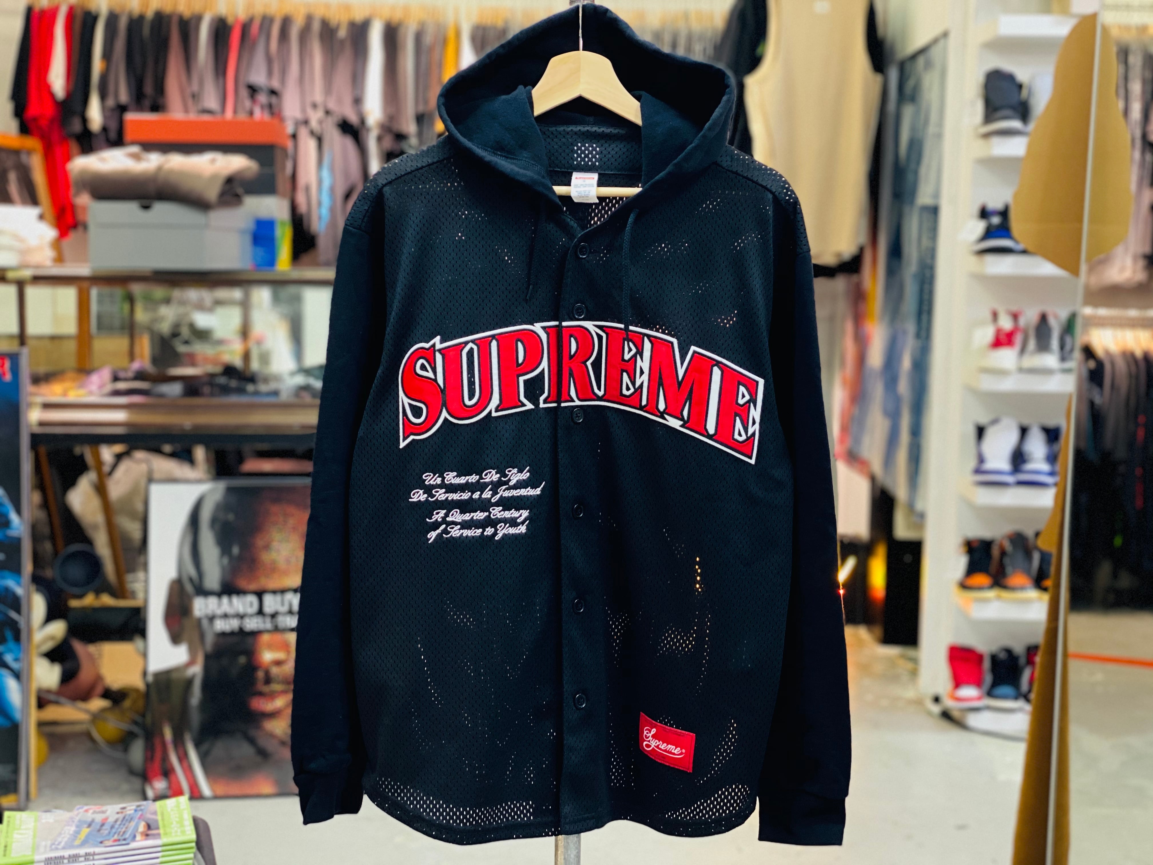 supreme baseball jersey S