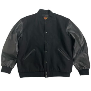 BLACK VARSITY JACKET