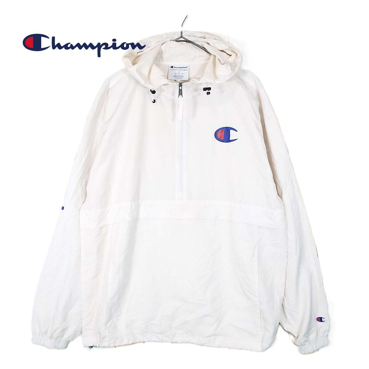 タウンからスポーツまで◎ チャンピオン Champion 袖ロゴ 長袖