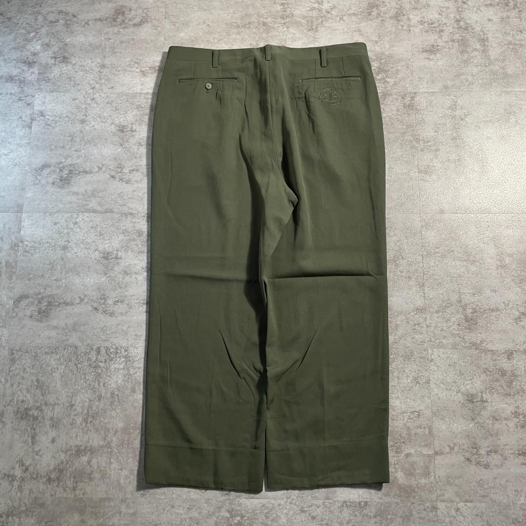 90s Balenciaga green slacks made i Japan | ib2