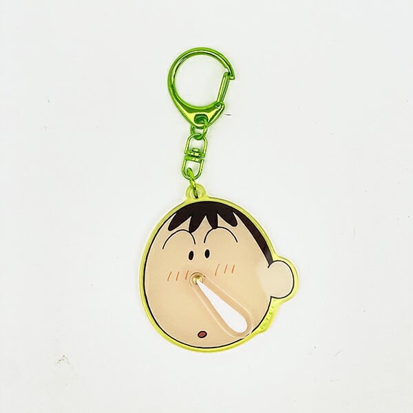 クレヨンしんちゃん ボーちゃん 鼻水ぐるぐるキーホルダー(フェイス