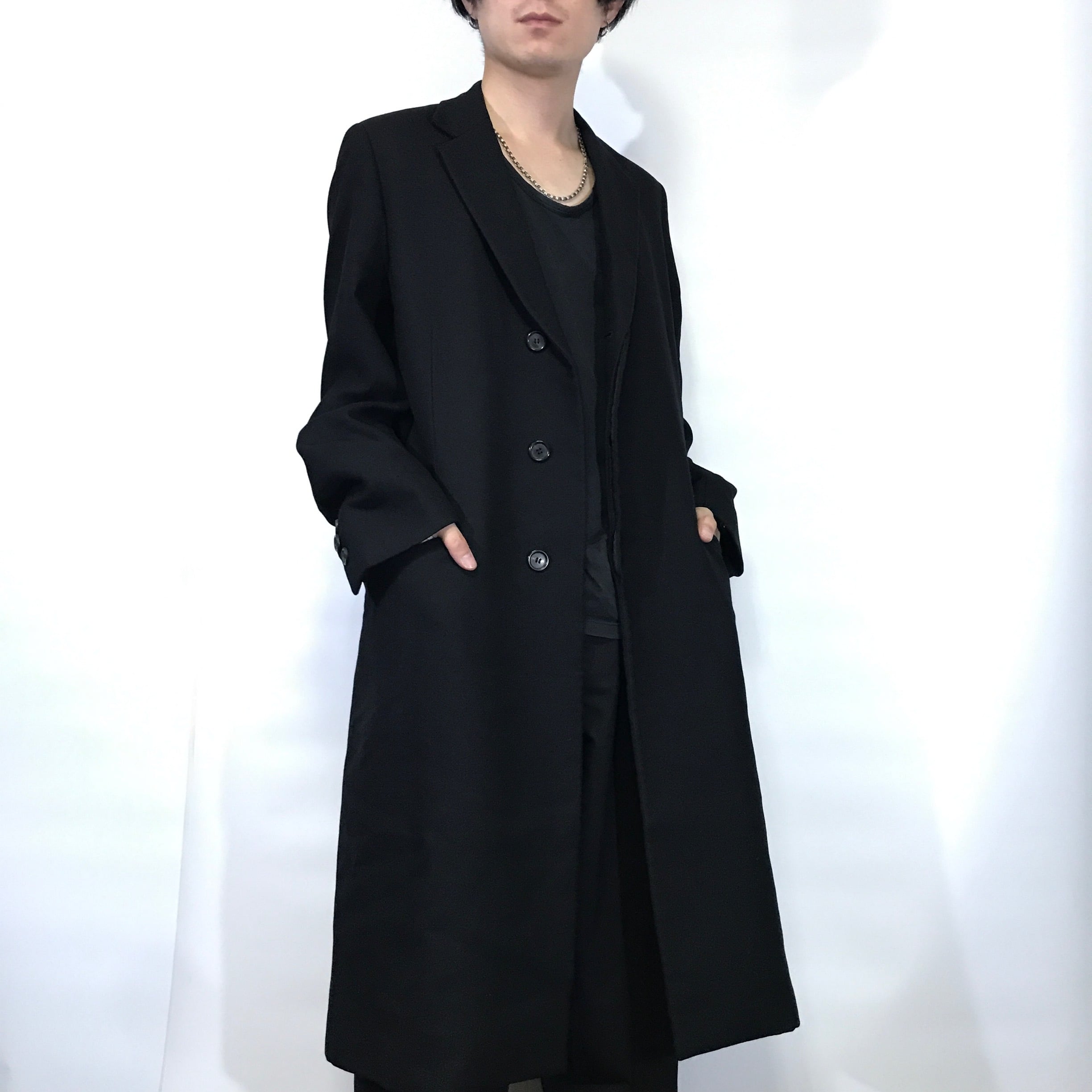 PRADAウールチェスターコート