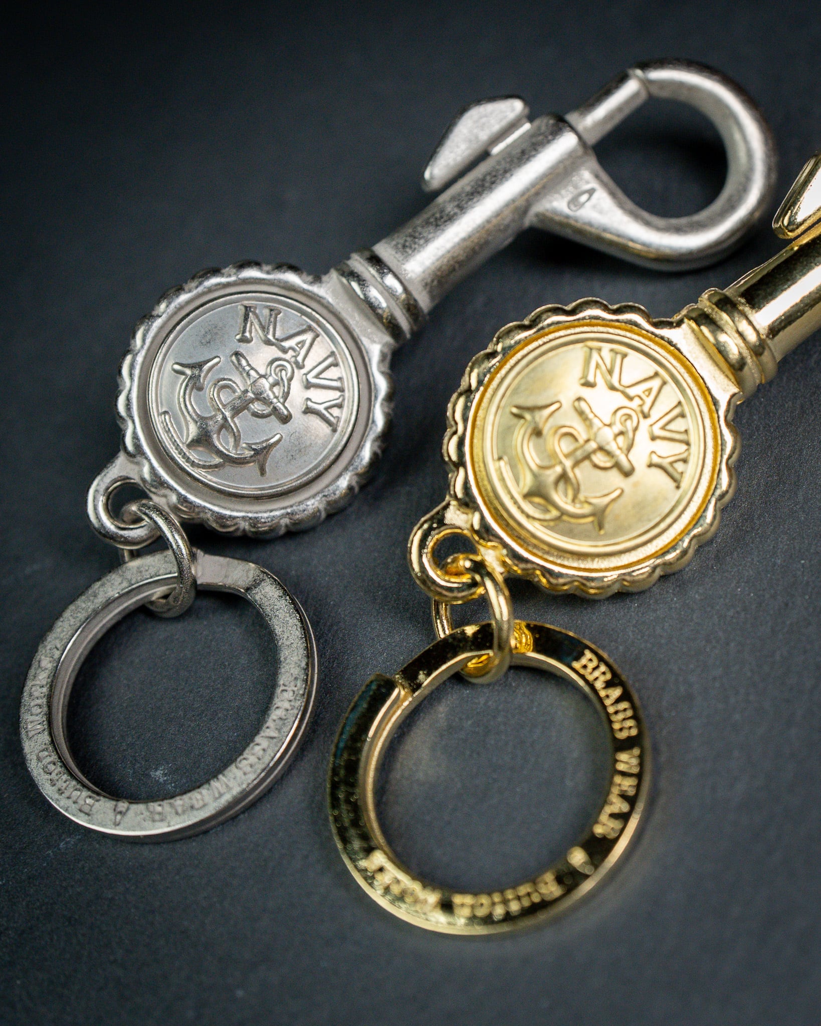 Button Works】 U.S.NAVY Bottle Opener Key Holder ボタンワークス