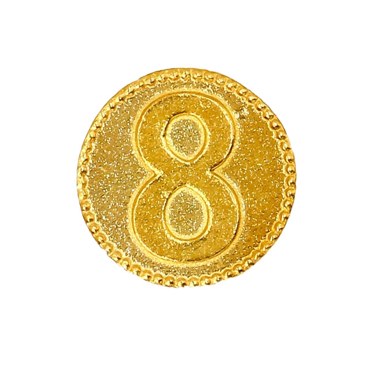 純金【8】コイン 約1g お守り 【JUNGOLD】【RNP00076】 | JUNGOLD