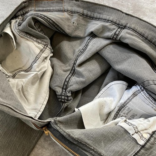 【W38 L30】 japan levi's black リーバイス 569 詳細写真18