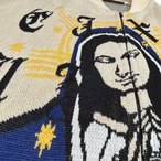 Original jacquard knit "virgin mary"