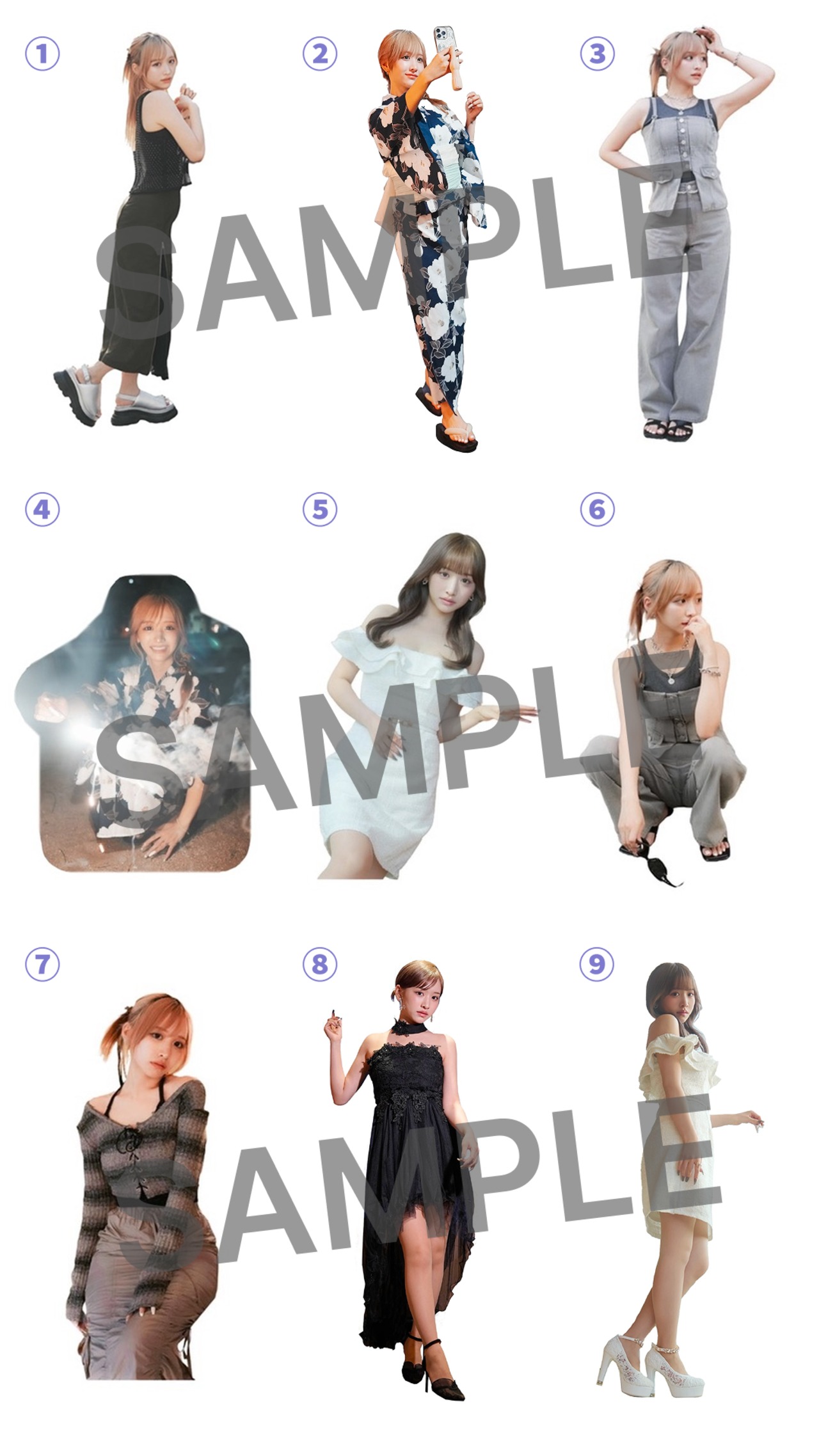 【先着数量限定】選べる重川茉弥アクリルスタンド