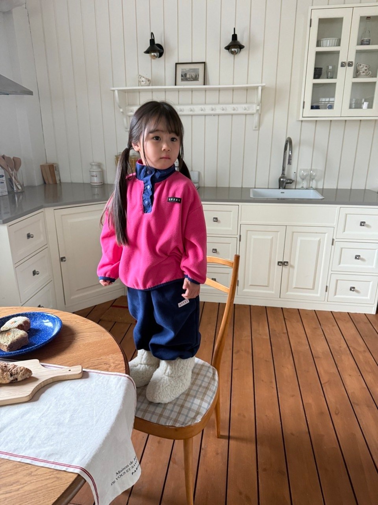 Apfel［取寄］pogun snap fleece mtm 26winter