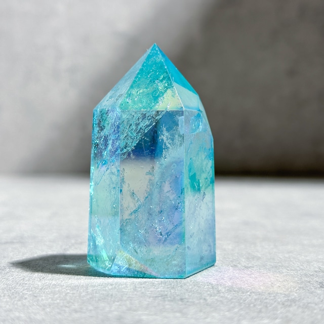 貫入◎アクアオーラクォーツ タワー72✧ Aqua Aura Quartz ✧天然石・鉱物・パワーストーン