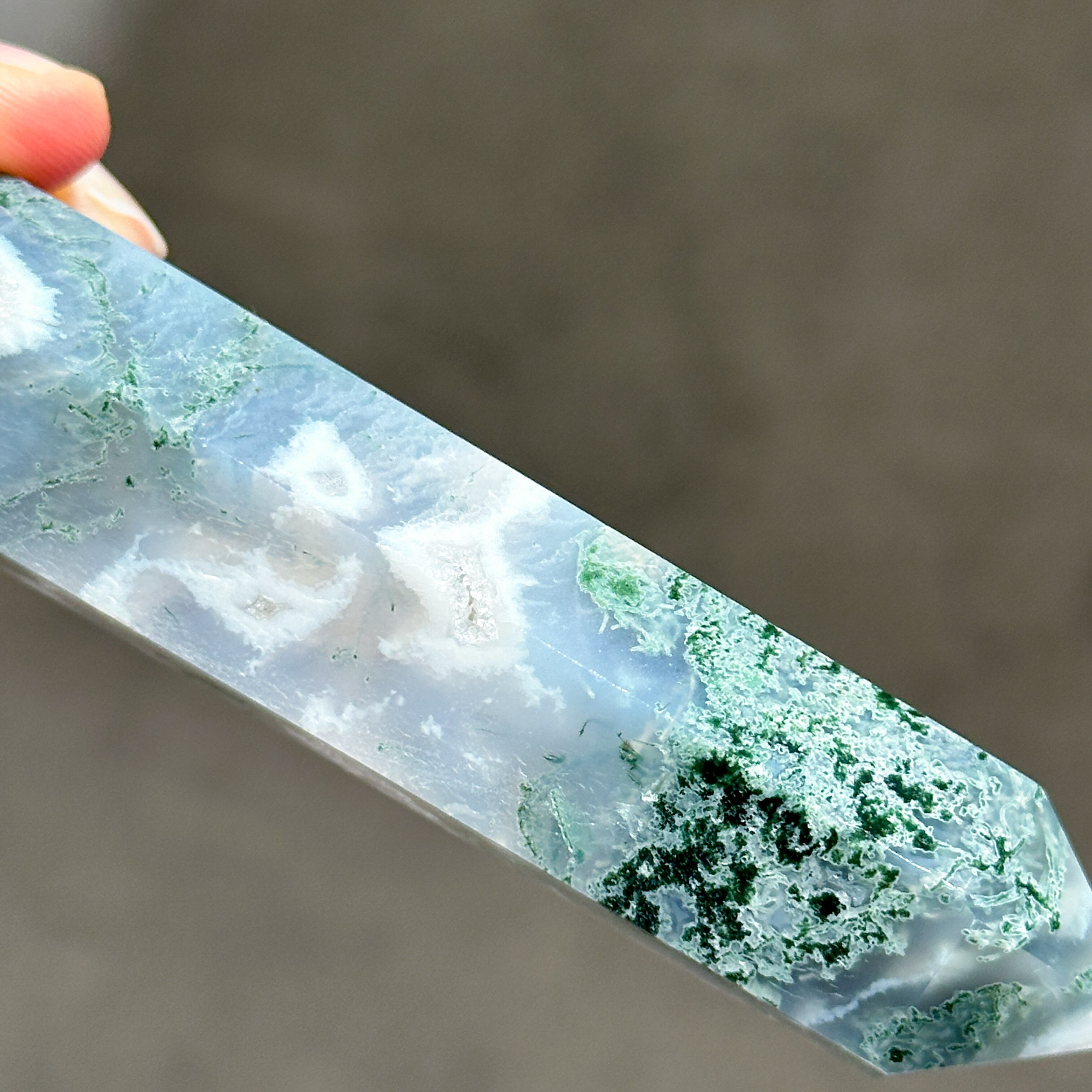 モスアゲート タワー83◇ Moss Agate ◇天然石・鉱物・パワーストーン