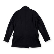 G-STAR RAW ジースター ロウ ピーコート風 ミリタリー デザイン ウール ダブル ジャケット コート サイズ XL /ブラック/メンズ