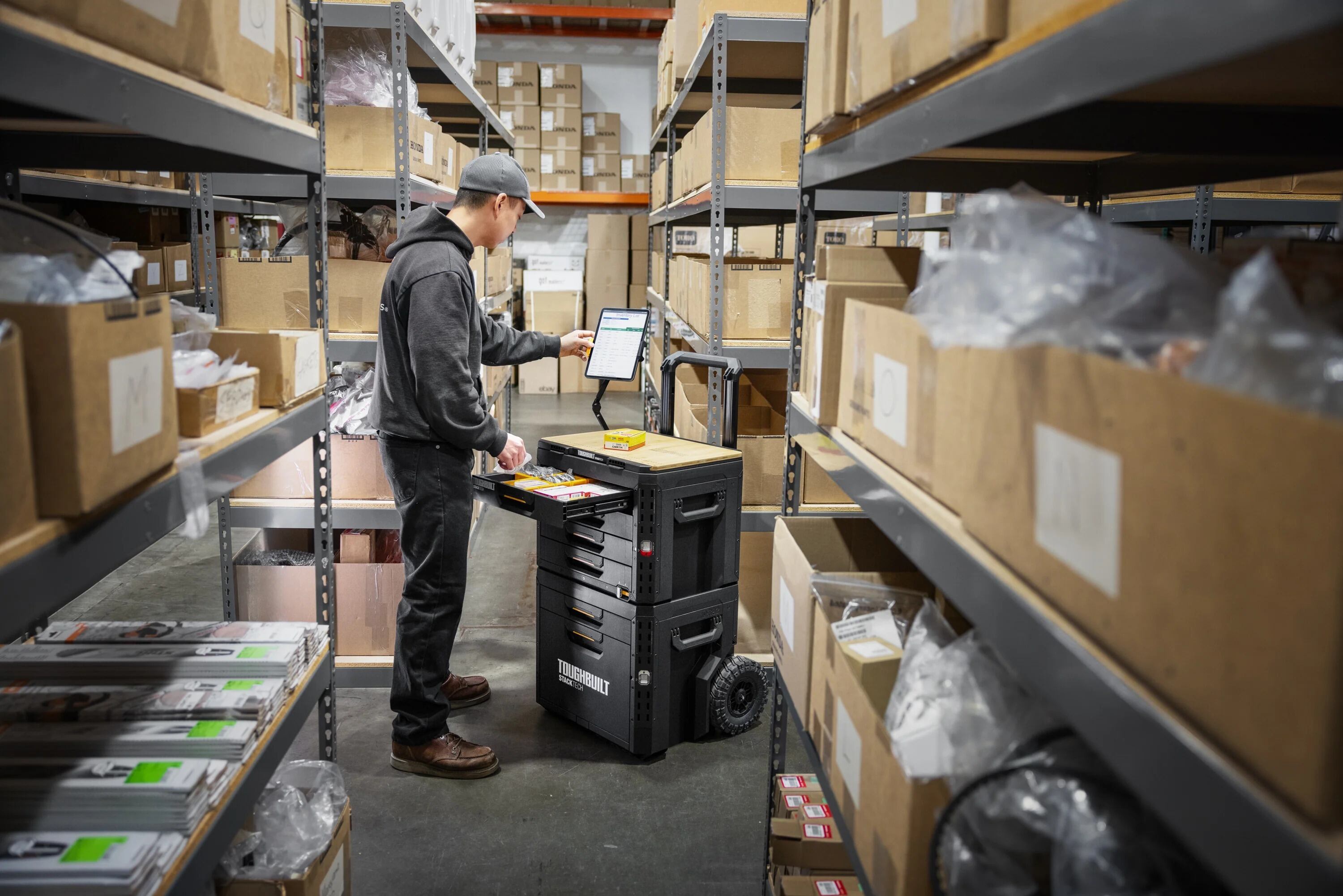 TOUGHBUILT／STACK TECH ウィール2ドロワーボックス | WHATNOT