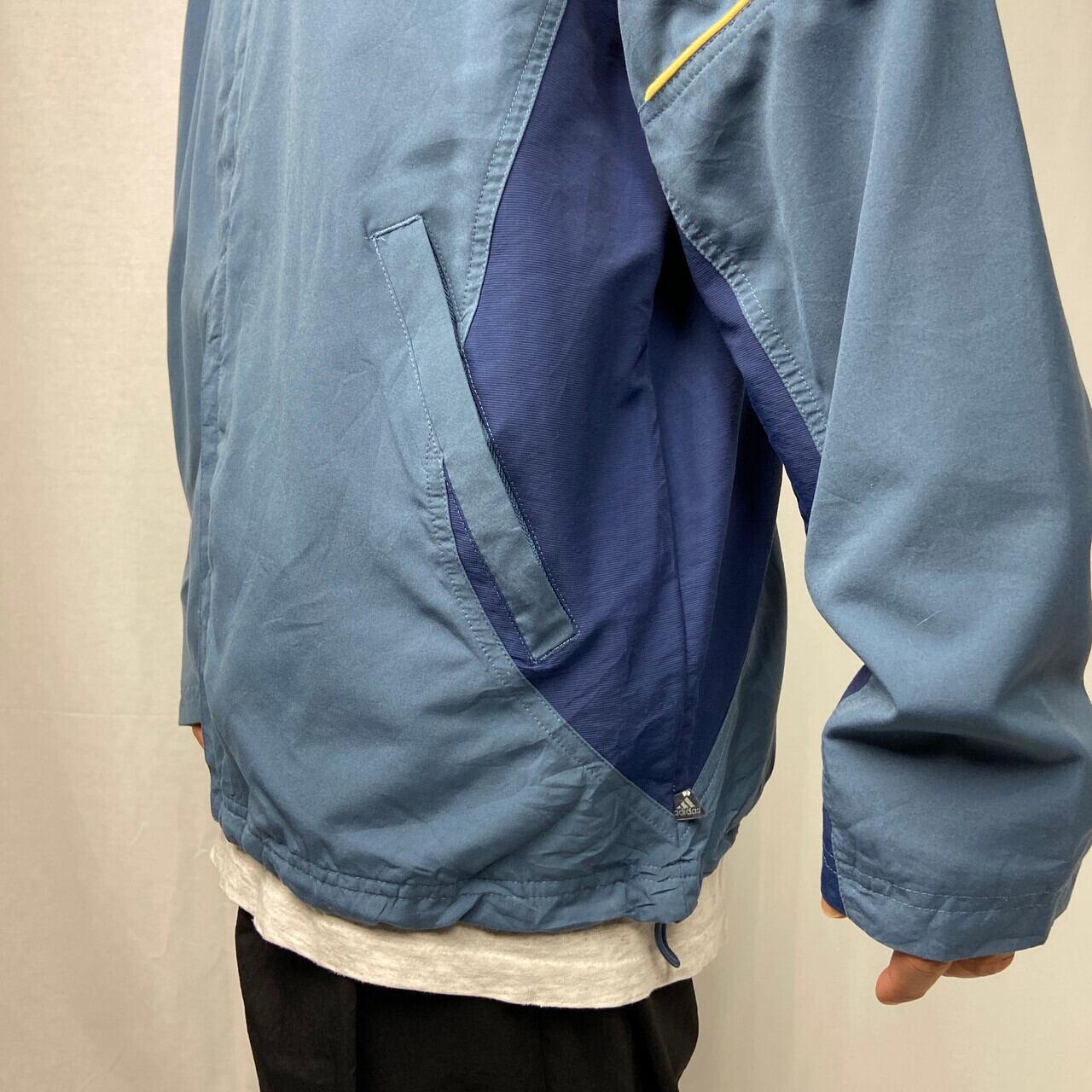 00年代 adidas アディダス ポリエステル トラックジャケット メンズXL