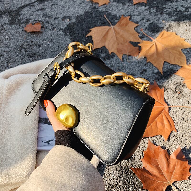 スタンダードオータムウィンターチェーン ワンショルダー レトロ 秋物 冬物 スクウェア Tiancai_Wing_Bag58698834064