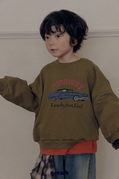 韓国子供服 / growb / ルート スウェット / 秋服 *XS~JM*