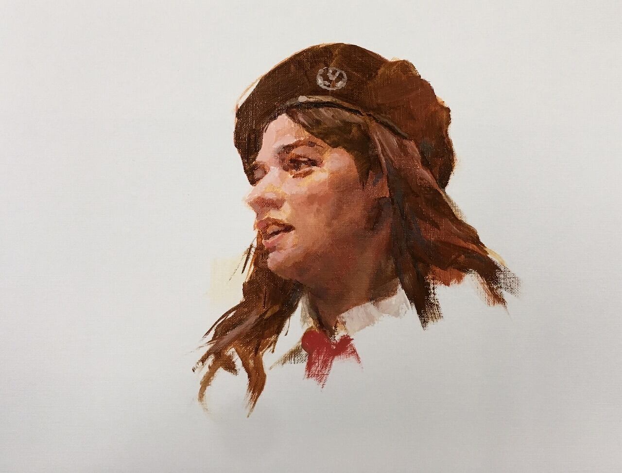 鼓笛隊のスケッチ