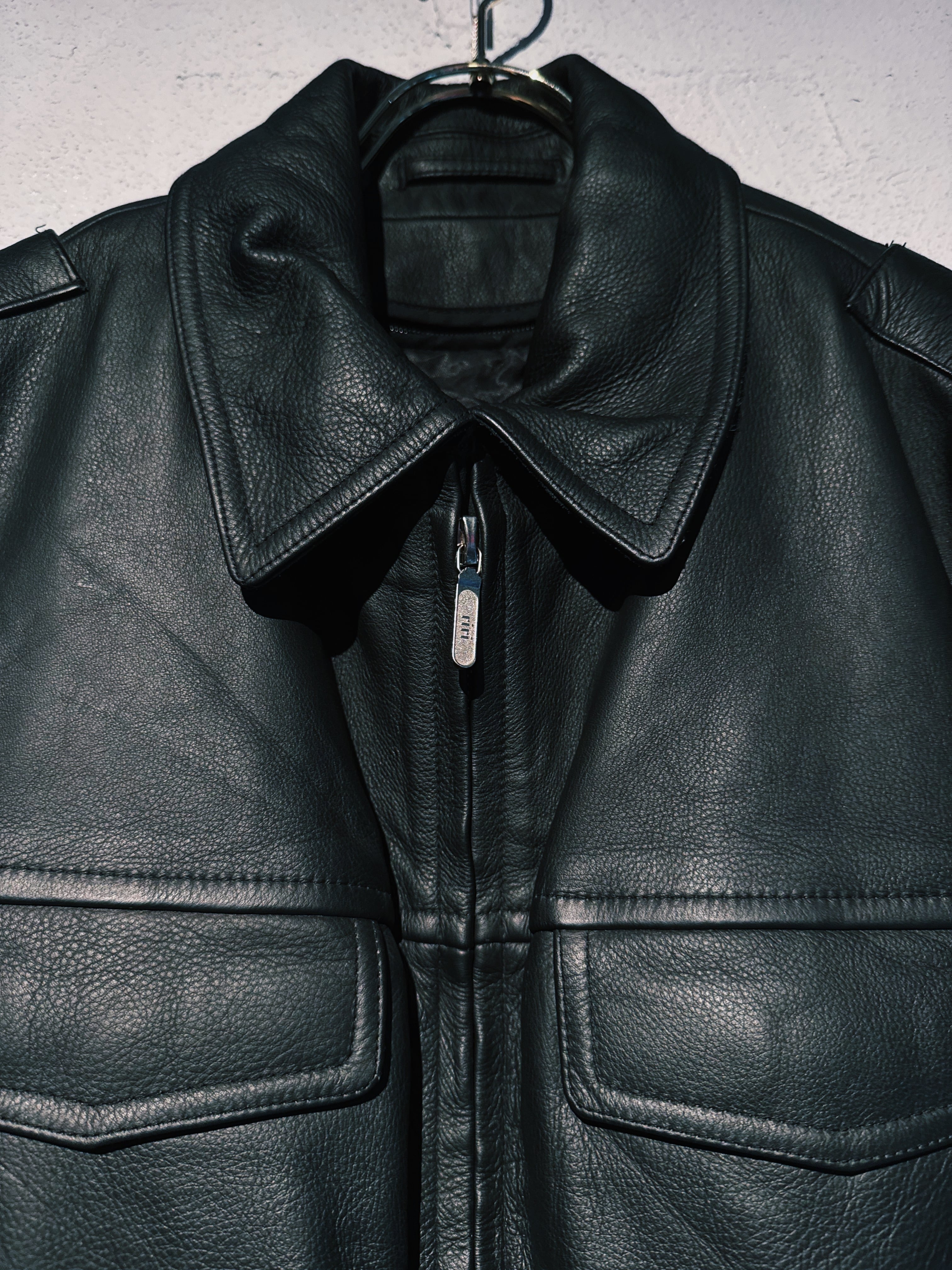 超希少　90s Vintage ドイツ警察　ライダースジャケット　ライナー付 超希少 90s Vintage ドイツ警察 ライダースジャケット ライナー