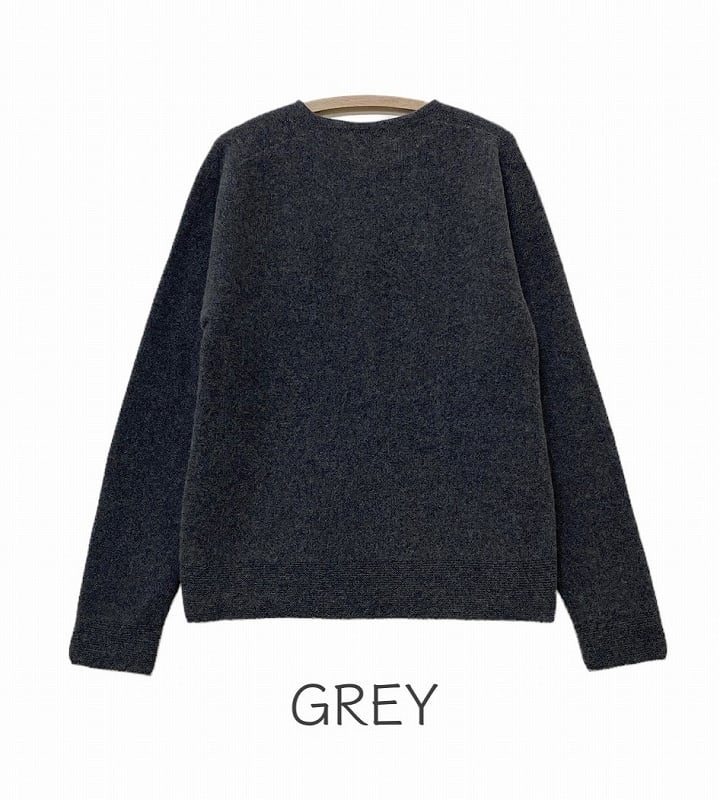 enrica エンリカ カシミヤセーブル ミドルゲージニット enrica | カシミヤセーブルミドルゲージシームレスニット – H+HELIOTROPE