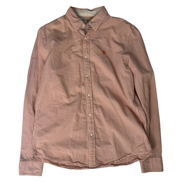 Timberland     長袖シャツ　L   シアサッカー