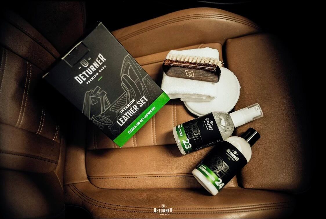 新品】カーシャンプー・クリーナーセット(天然革バック付き！) 業務用