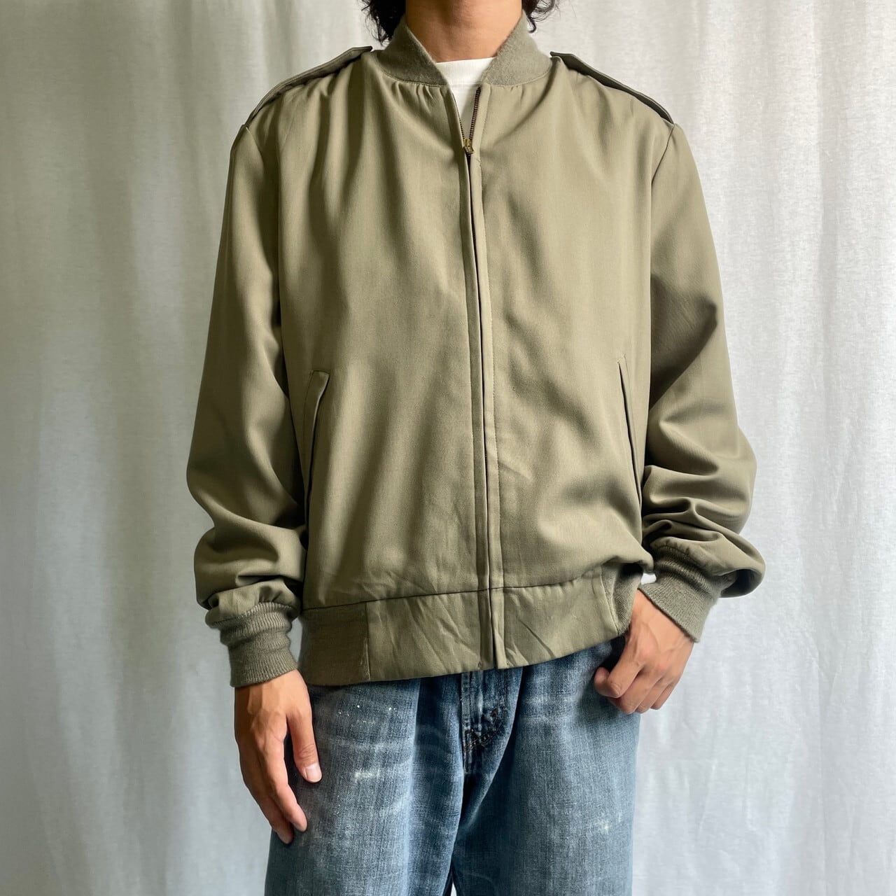 80年代 USMC 米軍実品 タンカースジャケット 42L メンズL相当 古着 80s 