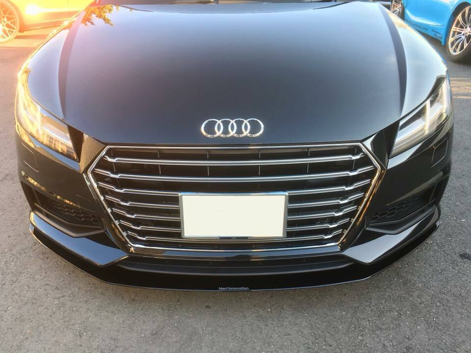 Next innovation フロントアンダ-スポイラ- アウディ TT 8S Sライン / TTS 8S 5mmモデル