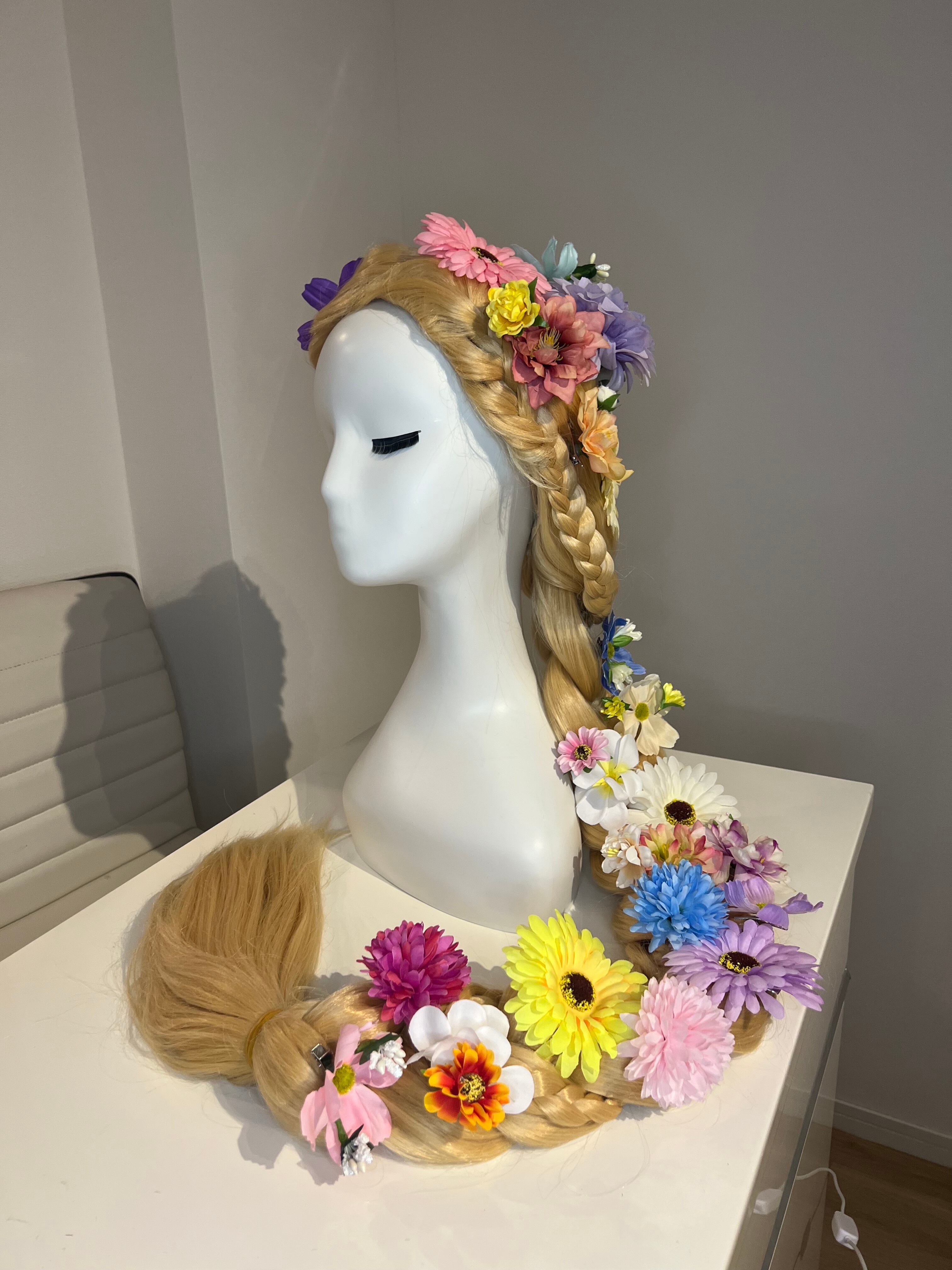 ディズニー ラプンツェル ウィッグ dハロ コスプレ 仮装 | yumenoPRINCESS