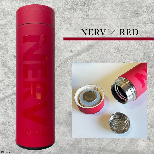 NERV Thermo Mug Bottle (RED)