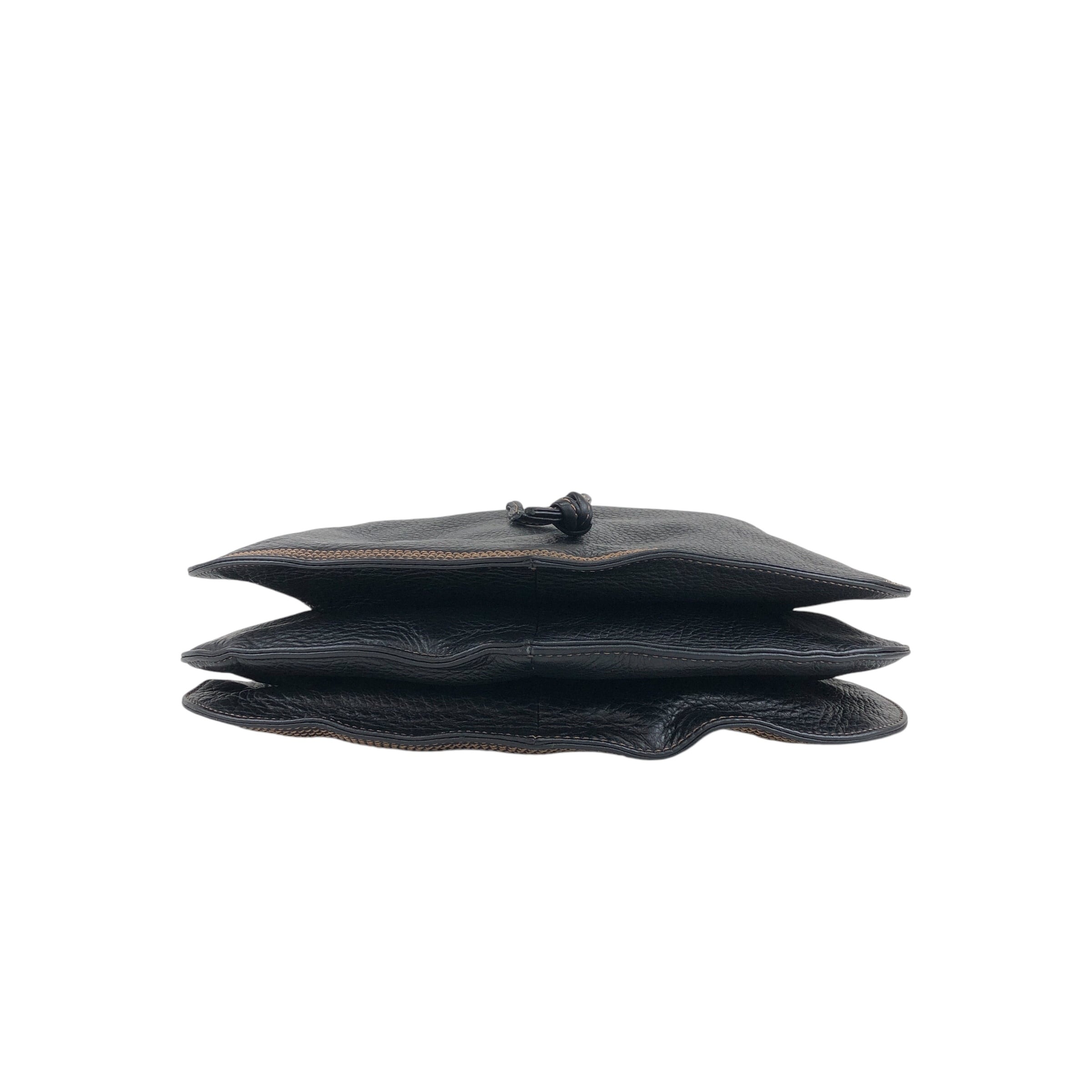 LOEWE ロエベ バックパック ブラック アナグラム レザー ステッチ