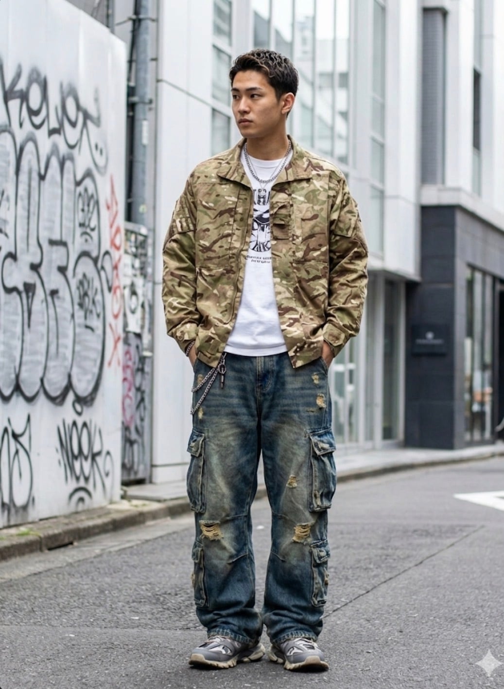テンダーロイン　MOCK BDU RIP STOP JKT TENDERLOIN（テンダーロイン） MOCK BDU RIP STOP JKT モックネック