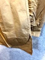 メンズ 製品洗いタイプライタースタンドカラーセミロング丈長袖シャツ