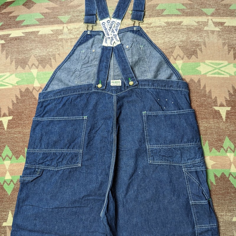 60s OSHKOSH B'GOSH Low-Back Denim Overalls （W47