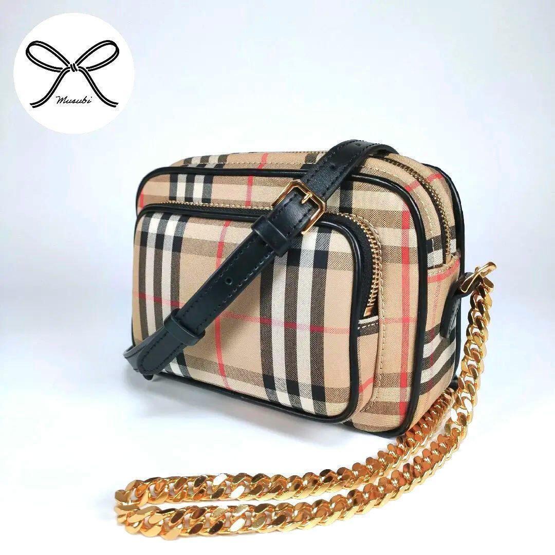 ✨未使用品✨BURBERRY バーバリー カメラバッグ ショルダー ノバ 