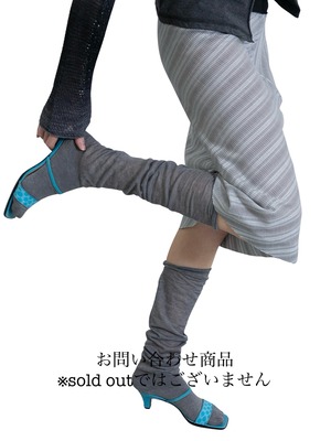 PERVERZE パーバーズ / Melted Stitches Sox / ¥6,600