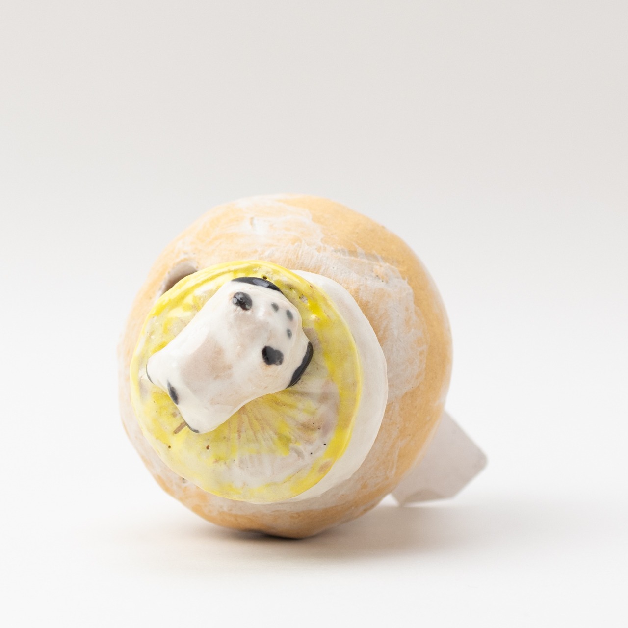 < すずきたまみ > 一輪挿し - ぱんだレモンカップケーキ