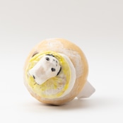 < すずきたまみ > 一輪挿し - ぱんだレモンカップケーキ