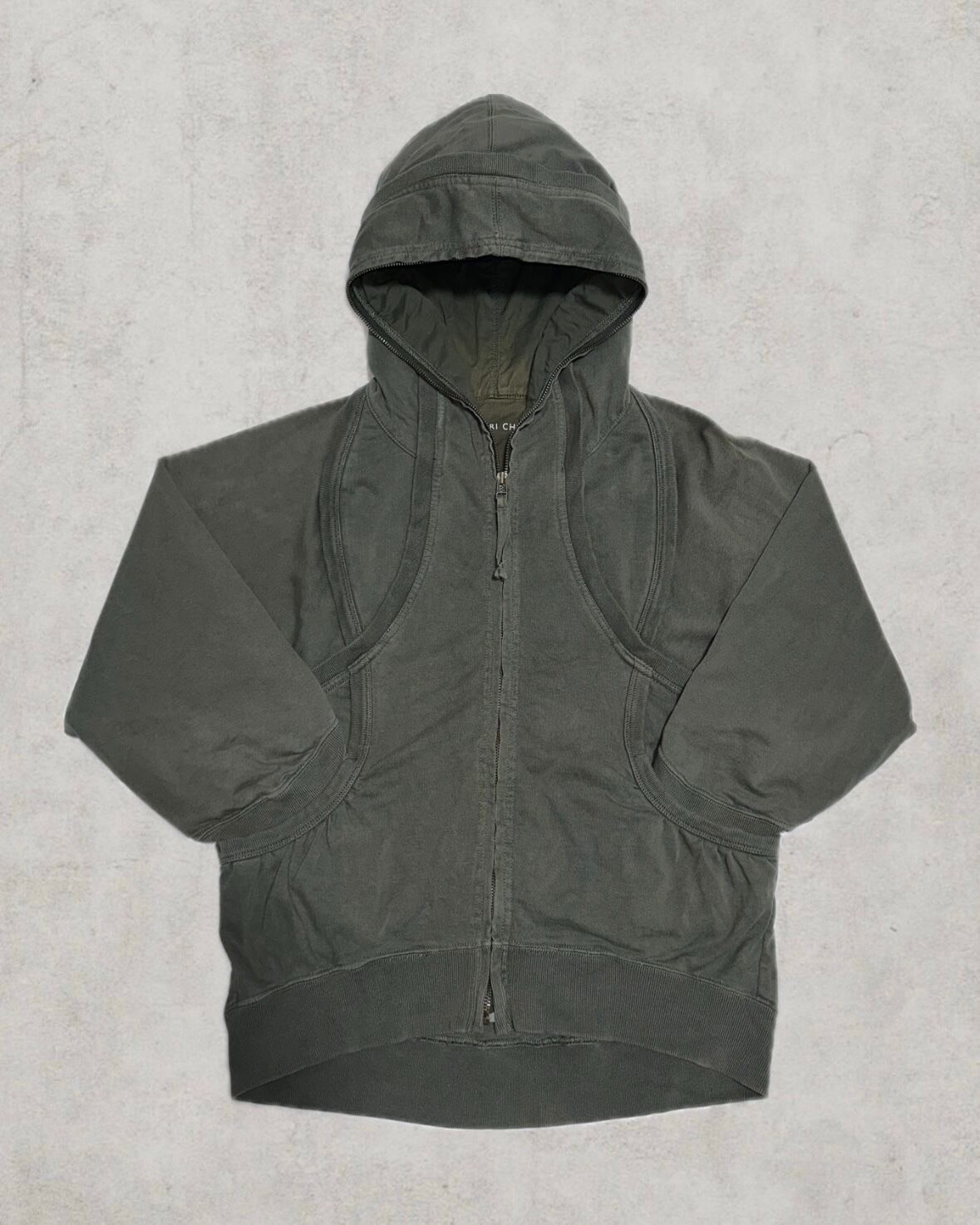 TSUMORI CHISATO ドローストリング ボンバージャケット 大阪店WEB限定【Chikashitsu +】cropped mouton bomber jacket