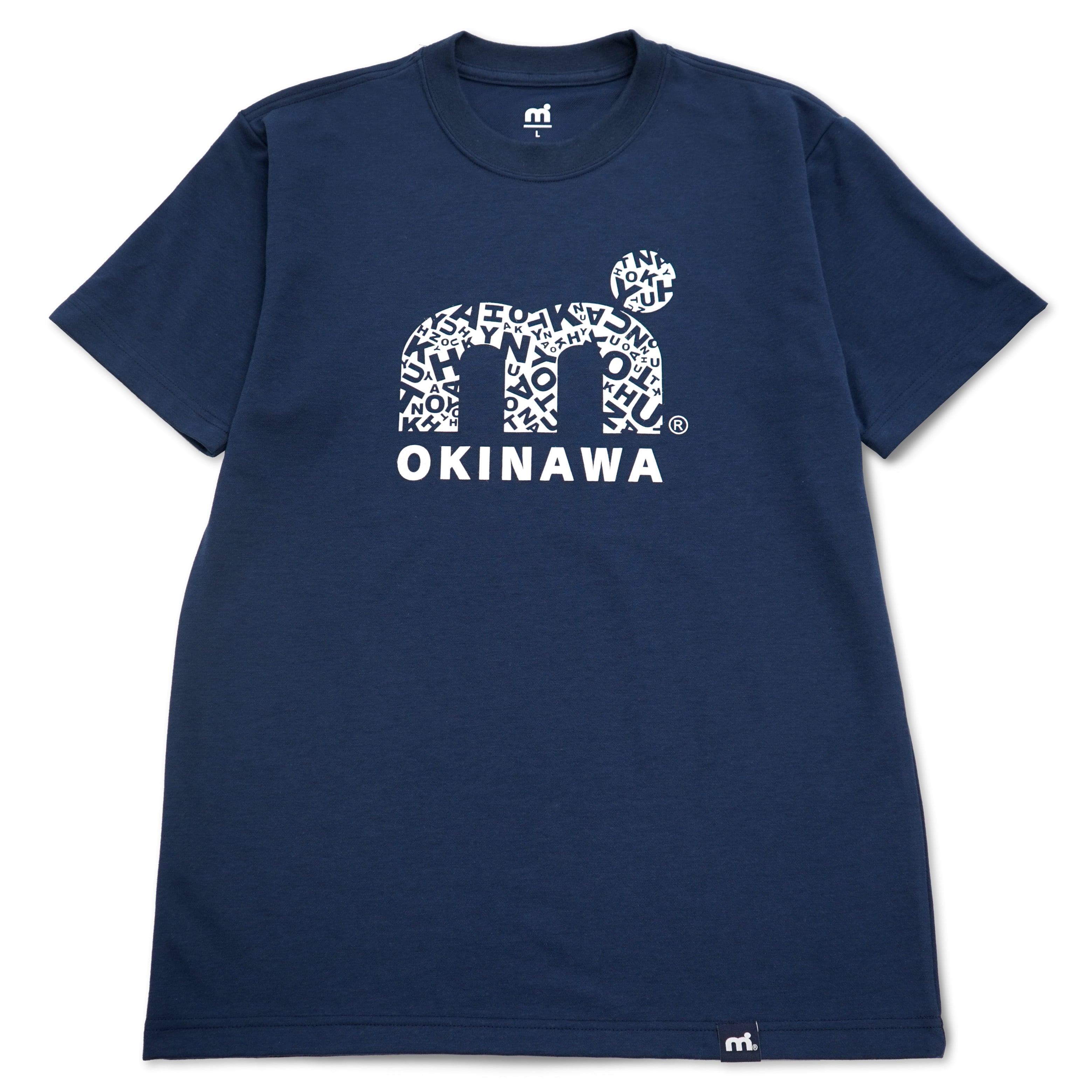 ハイブリッド半袖Tシャツ - オキナワ - NAVY | mistral(ミストラル