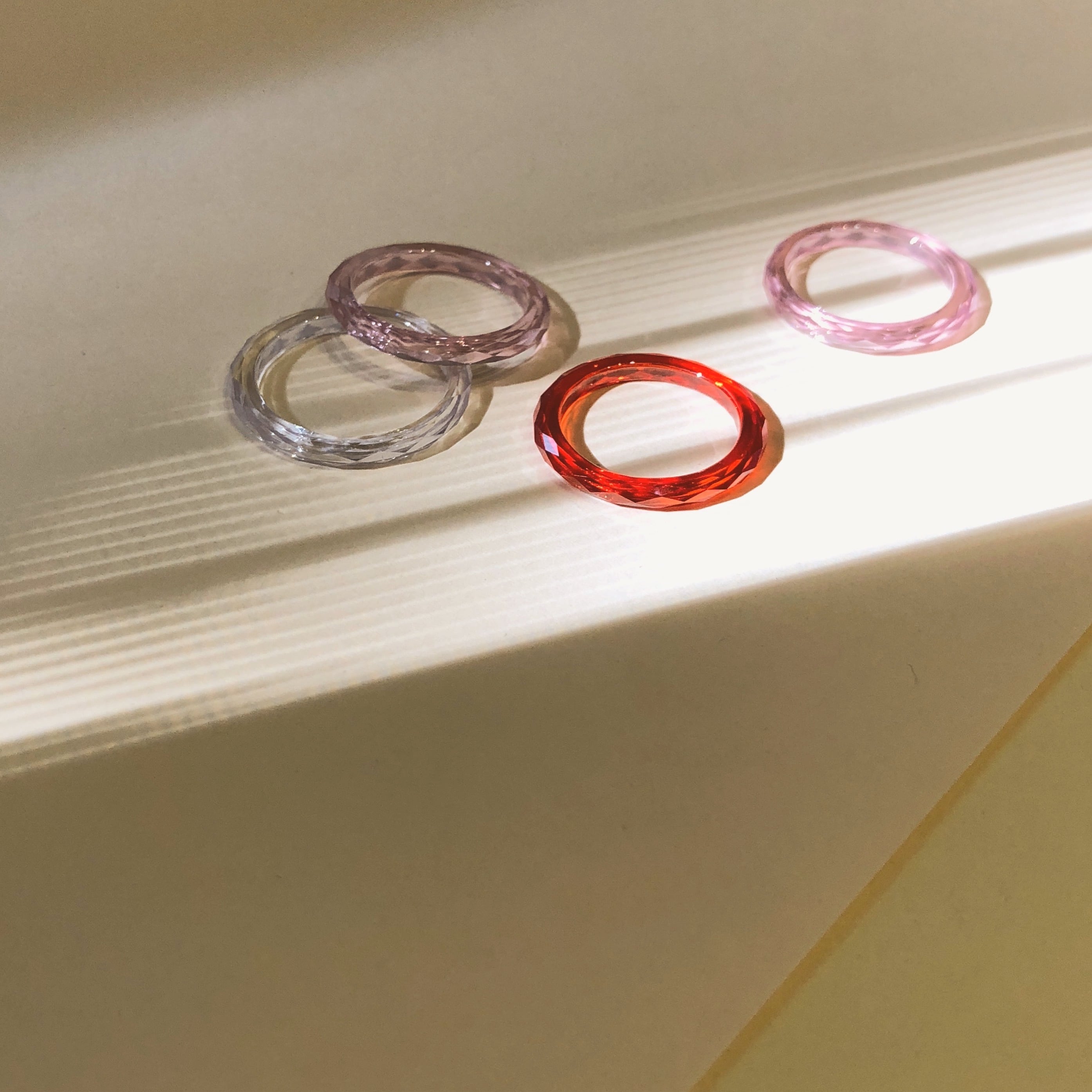 キュービックジルコニアリング クリア LA18019R | LANIE