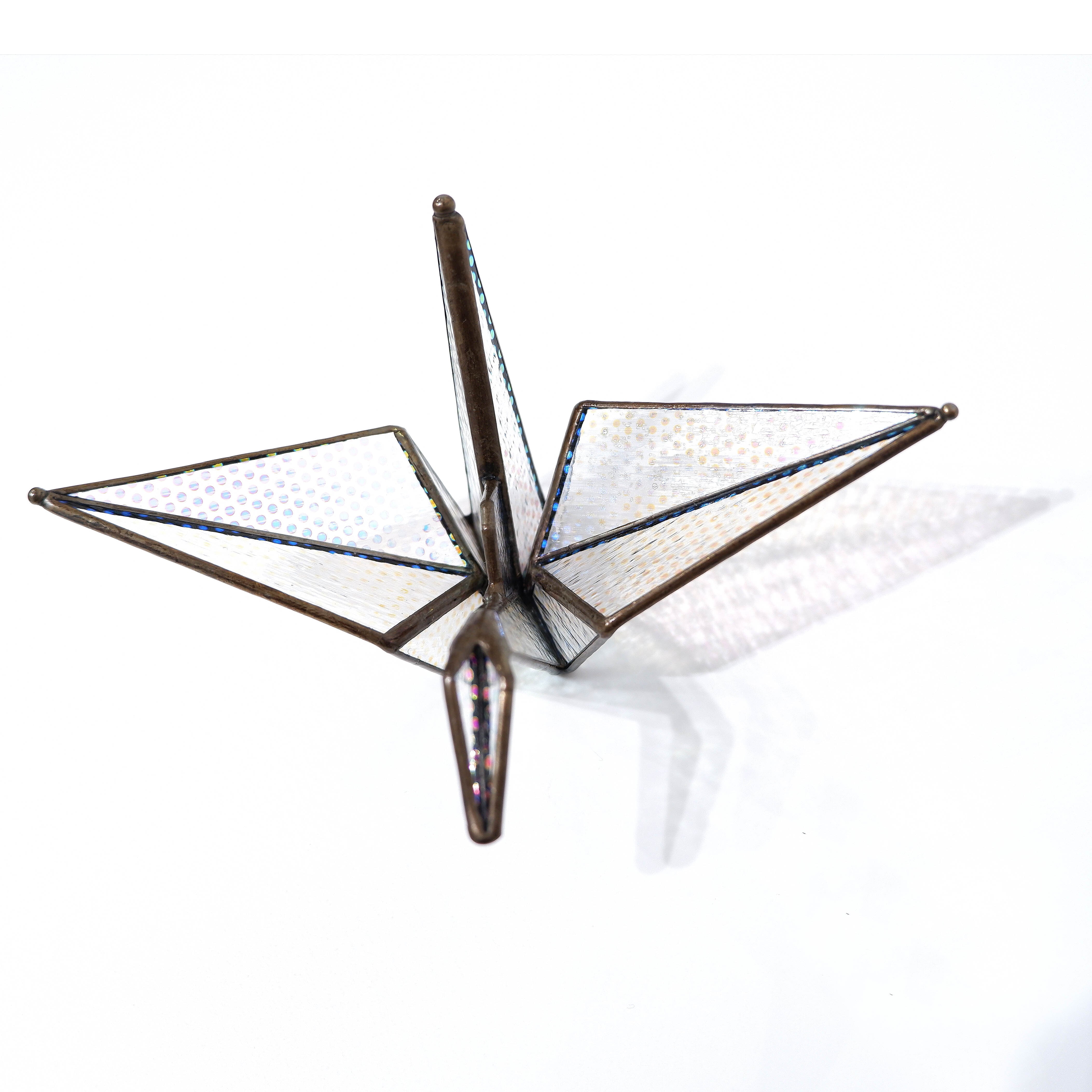 尾崎雅子作　ステンドグラス「羽根」 尾崎雅子作 ステンドグラス「羽根」 【公式通販】