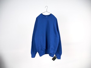 “NOS”Lee MID WEIGHT crew sweatshirt blue sweatshirt XL /made in USA