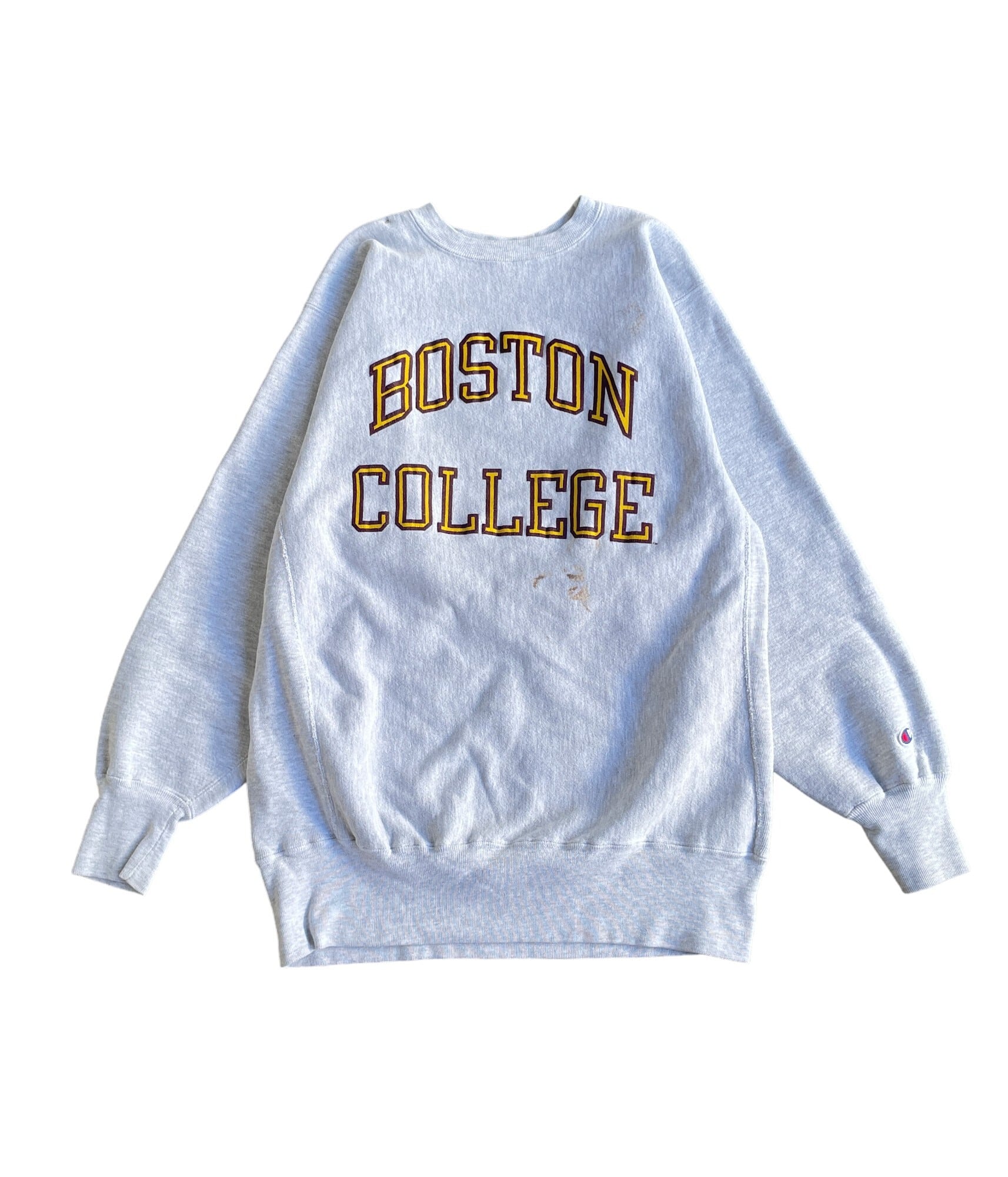 90sChampion reverse weave BOSTON COLLEGE古着 - スウェット