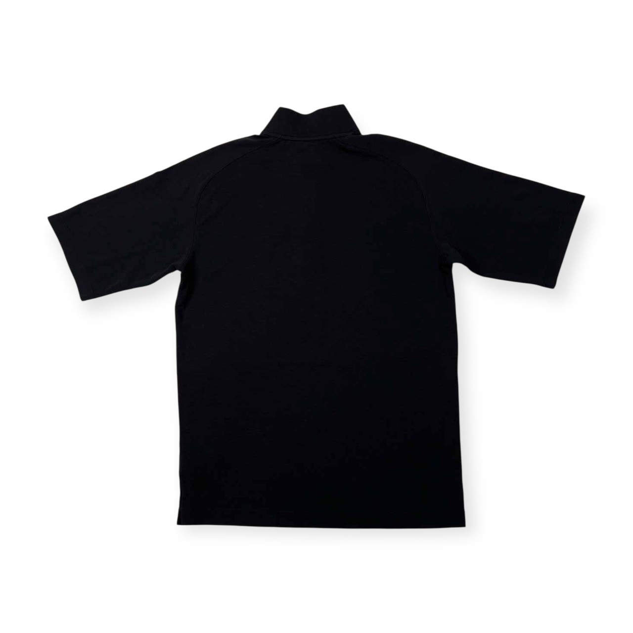 NIKE GOLF ナイキ ゴルフ ドライ ハーフジップ 半袖 ラグラン ポロシャツ サイズ M /ブラック/メンズ