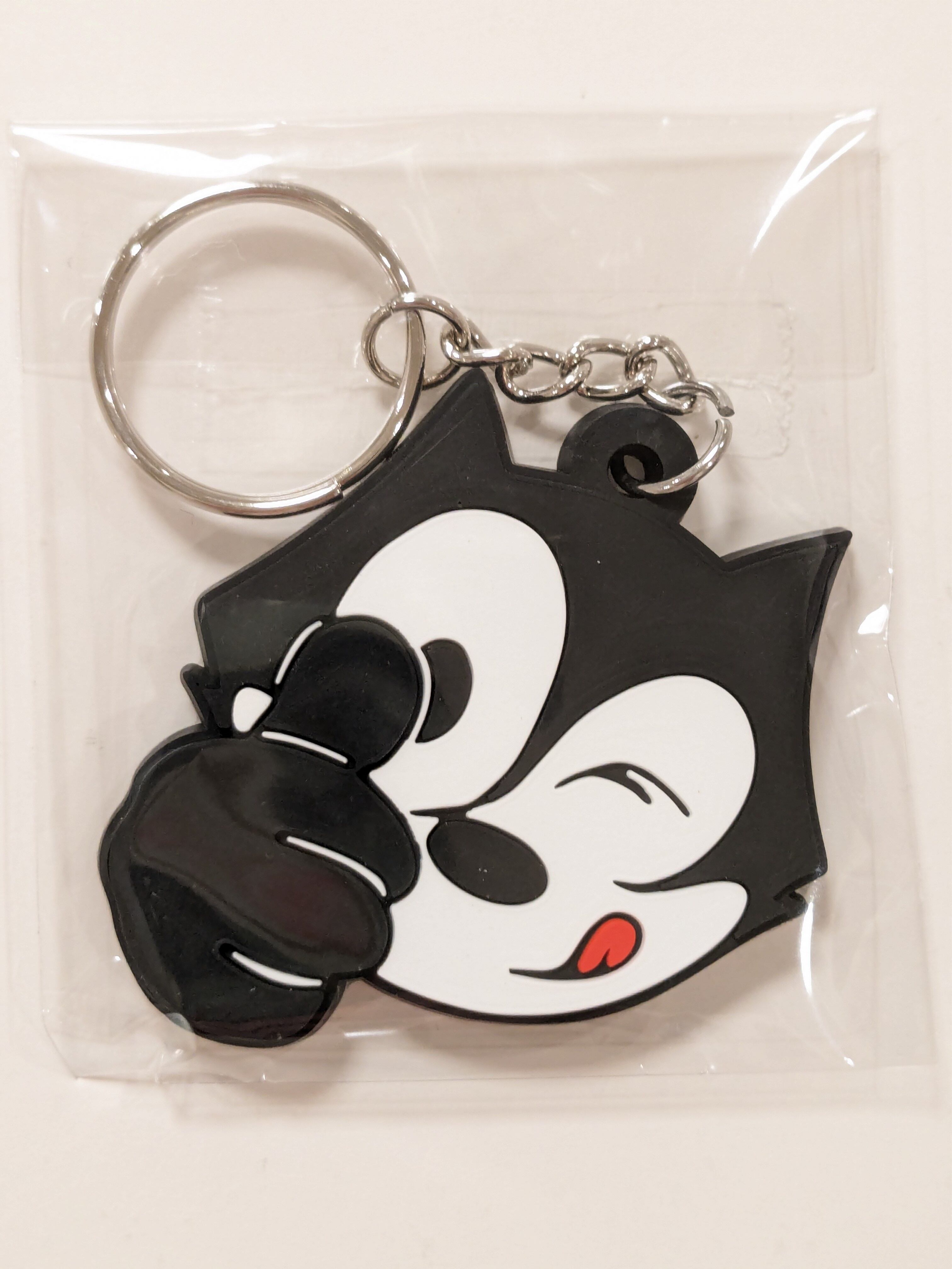 送料無料！ ☆ラバーキーホルダー☆ 【 Felix the Cat（ フィリックス 