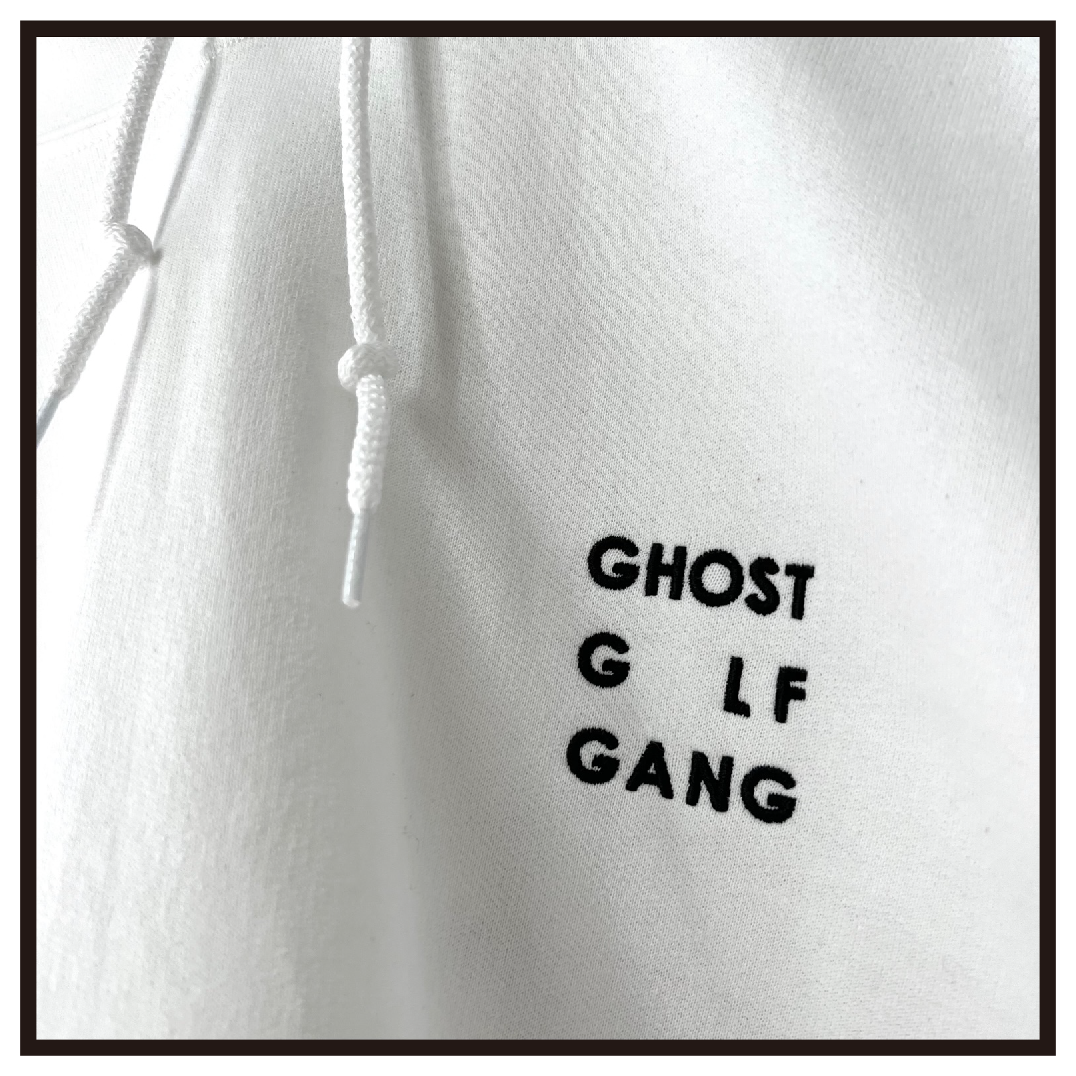 LOVE YOUR SCORE HOODIE (WHITE) | GHOST GOLF GANG LOVE YOUR SCORE HOODIE (WHITE) | GHOST GOLF GANG